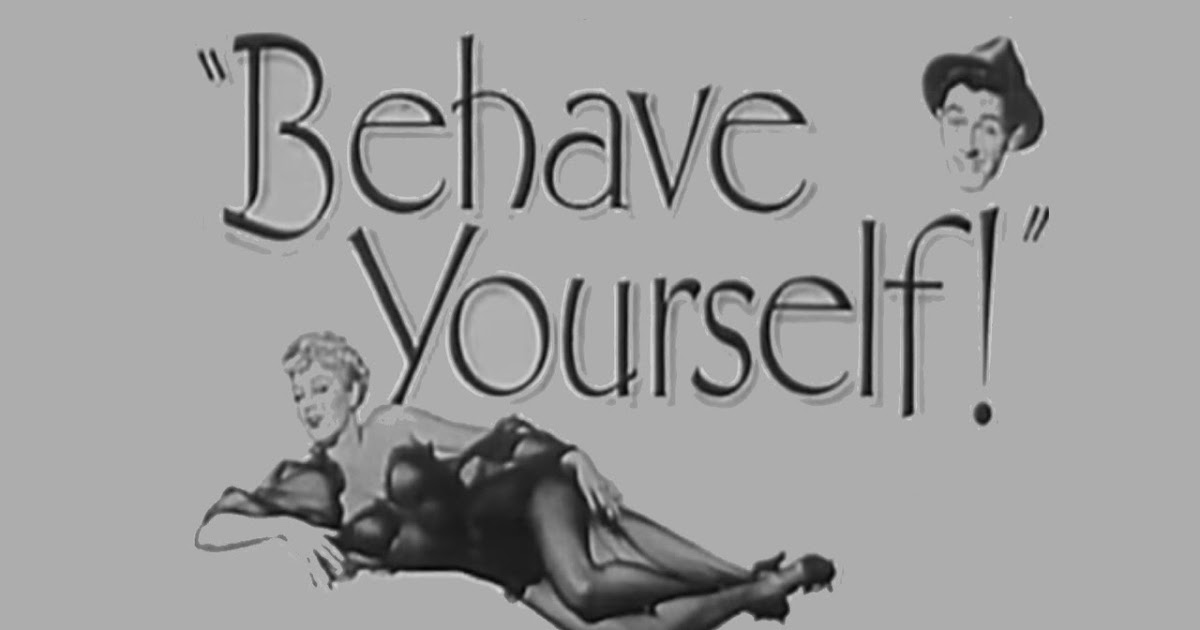 Professor Edwardos Movies Behave Yourself 1951 