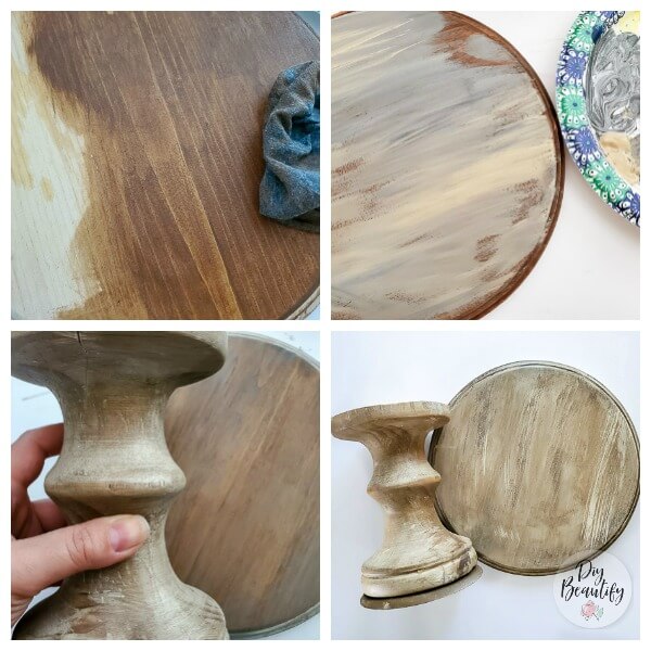 paint a weathered wood look