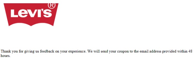 levi's guest survey my levi's experience survey