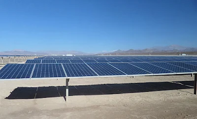 Solar energy in Chile.