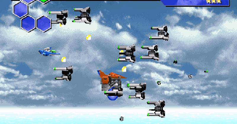 🕹️ Play Retro Games Online: Thunder Force V (PS1)