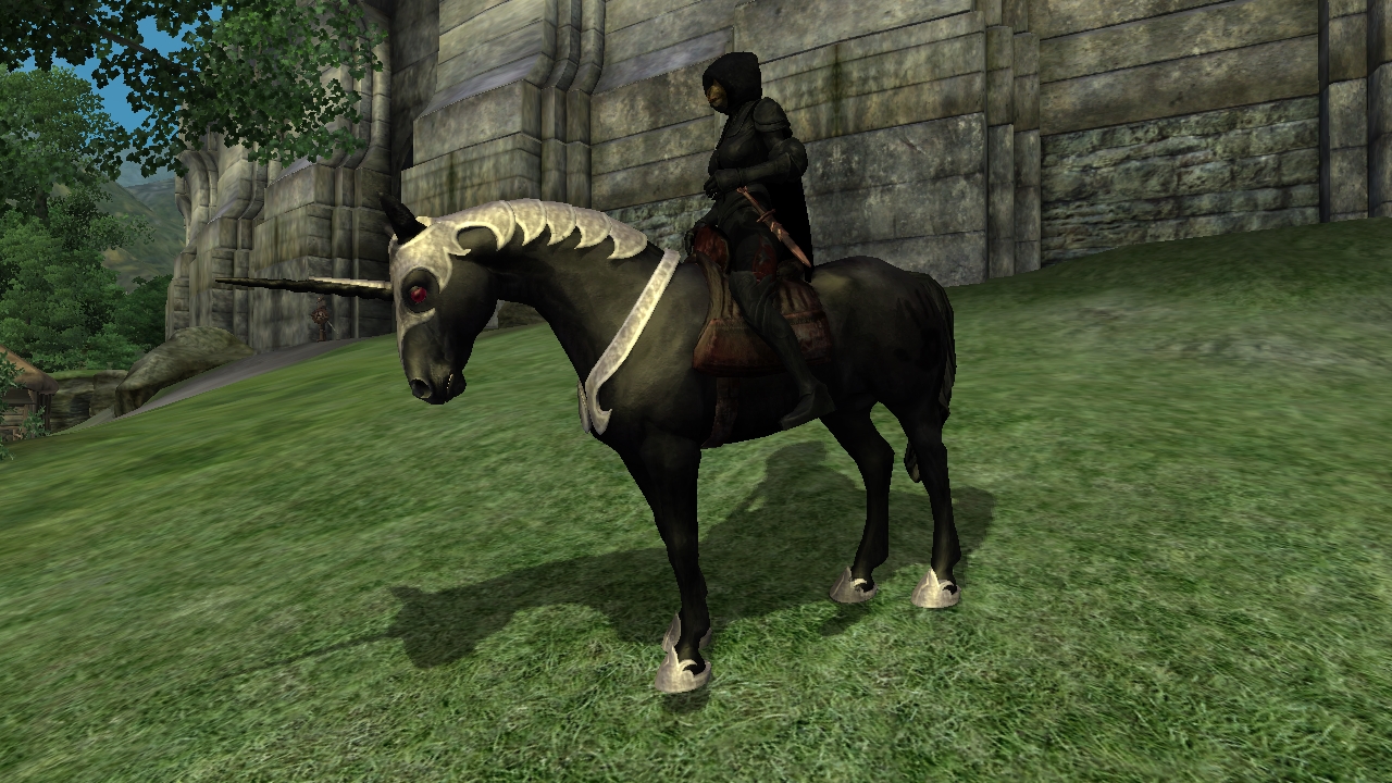 Equestria Daily MLP Stuff! Shadowmere Nightmare Moon mod for Oblivion