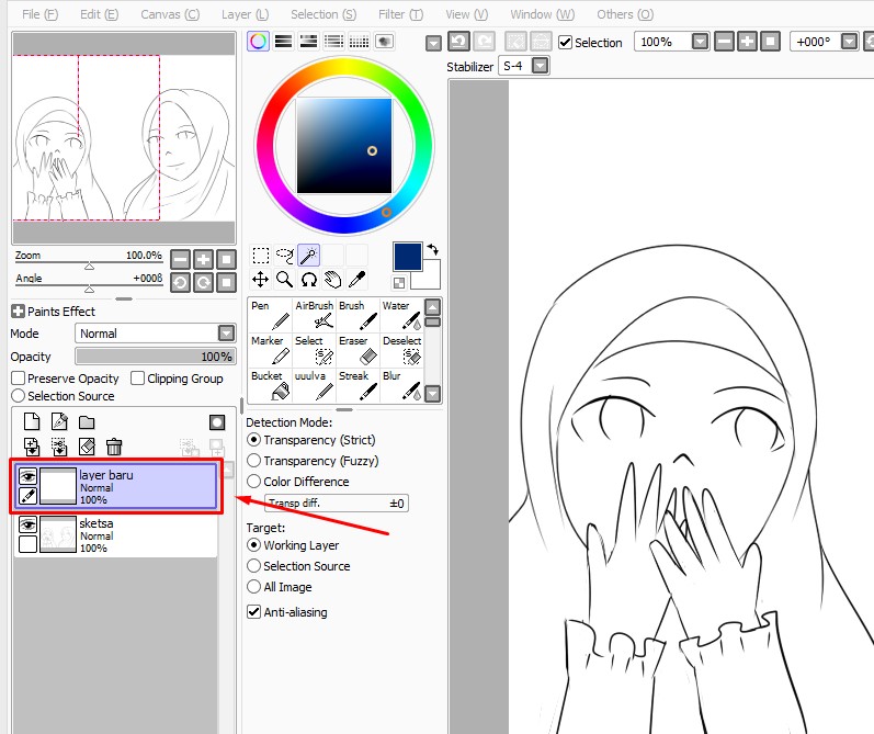 Brushes for paint tool sai jawerphone