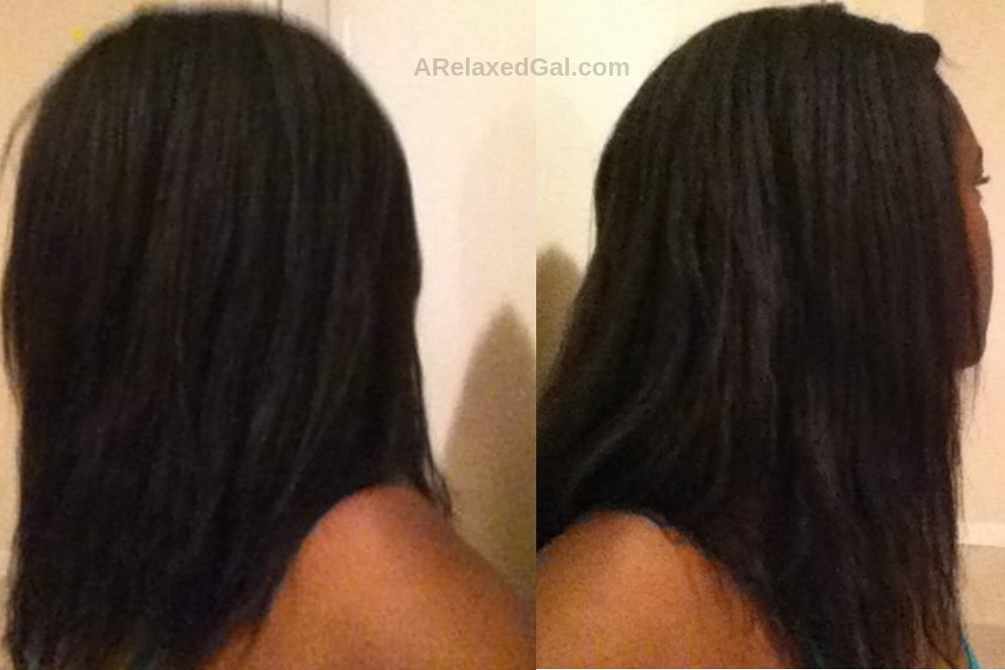 Wash Day 1 Week Post 4 19 Relaxer Touch Up A Relaxed Gal