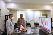 Hari Pancasila, Pj Walikota Makassar Vidcon Bersama Presiden RI