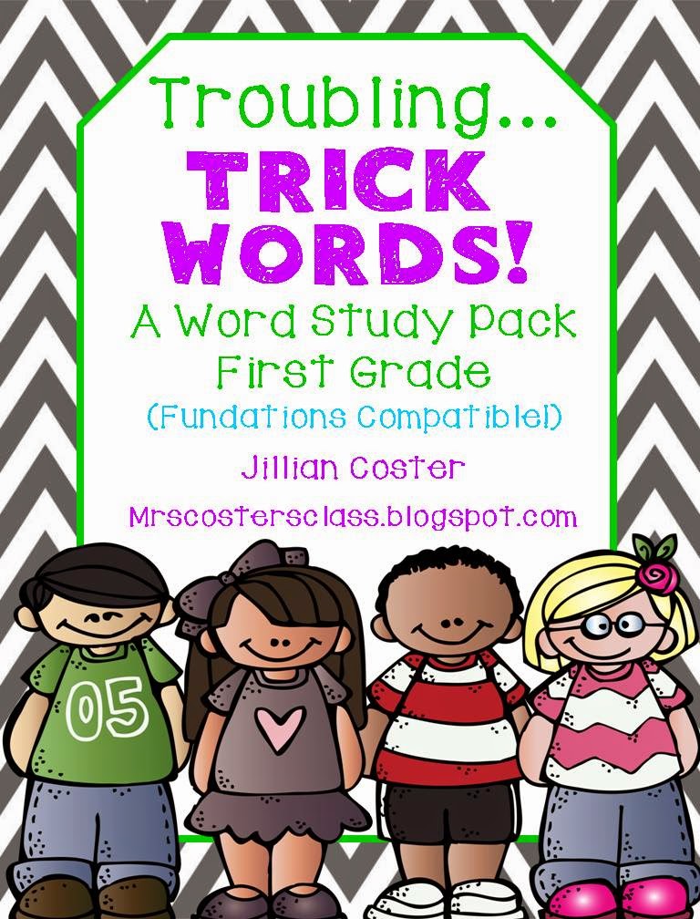 Free Fundations Printables 1st Grade