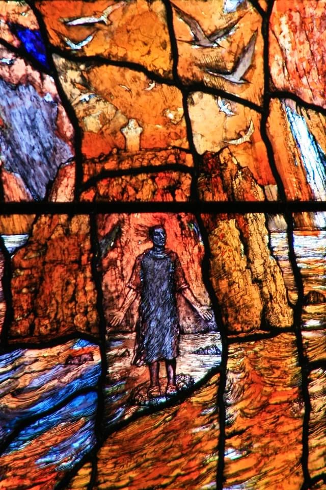 "Brittle crazy glass" "He was transfigured before them" A Sermon for