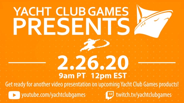 Yacht Club Games Presents revelará novidades da companhia de Shovel Knight em 26 de fevereiro