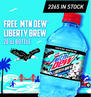 EXPIRED!! Free Bottle Of Mountain Dew Liberty Brew - HEAVENLY STEALS