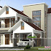 2374 sq-ft sloping modern house architecture