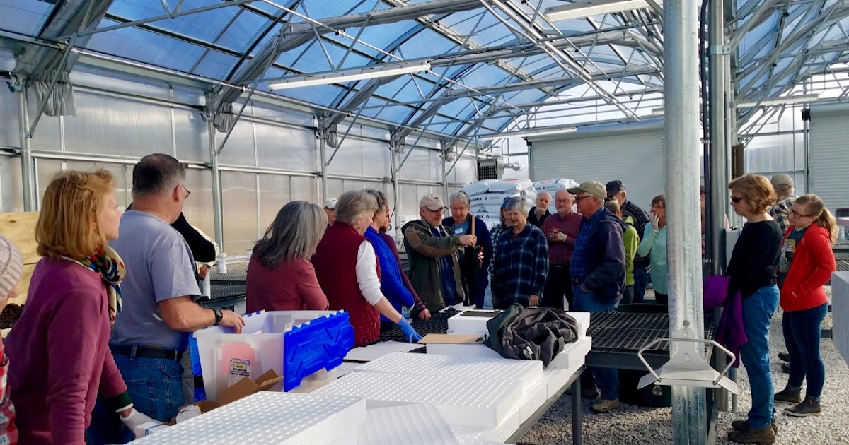 Maryland Chapter Photo Gallery Planting at the Baltimore County Greenhouse