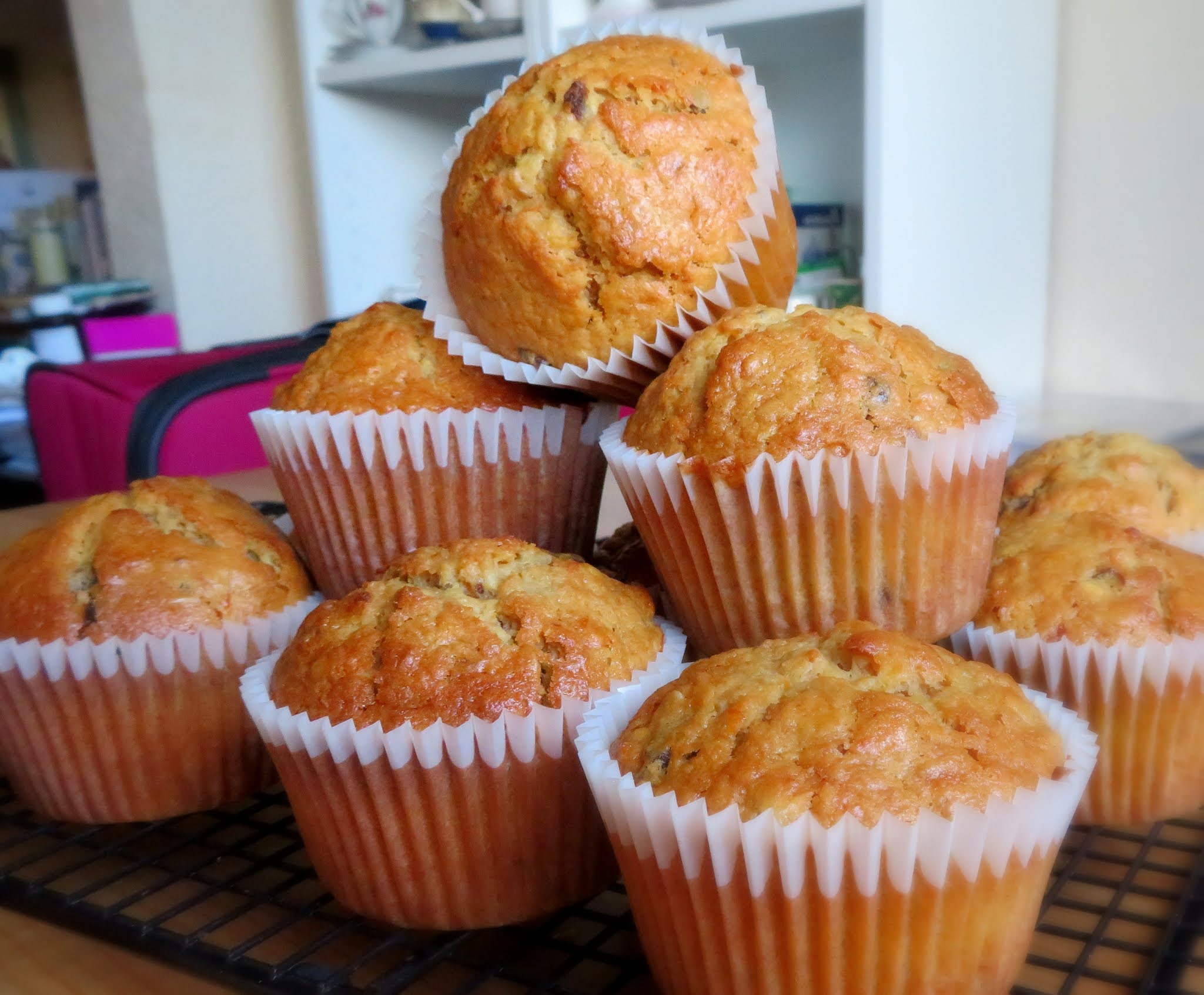 Orange, Date &amp; Oat Muffins | The English Kitchen