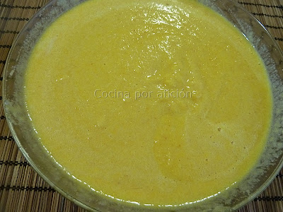 pastel de naranja y almendras