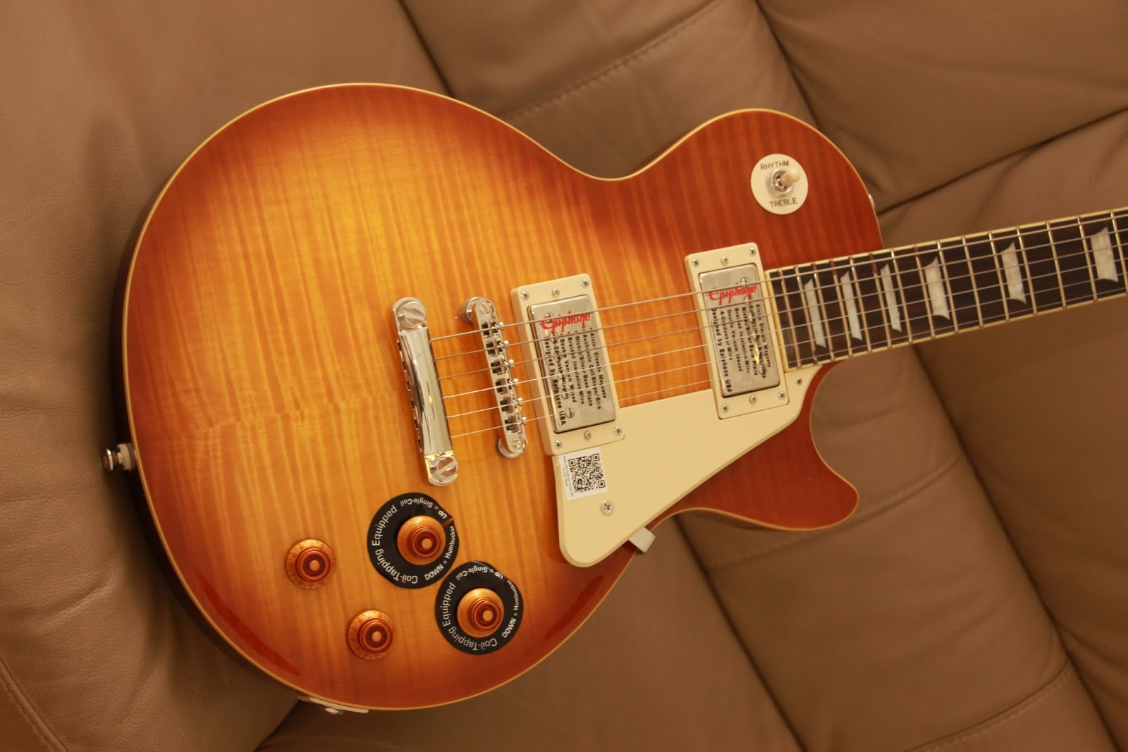 Epiphone Les Paul Standard Plustop Pro Honey Burst