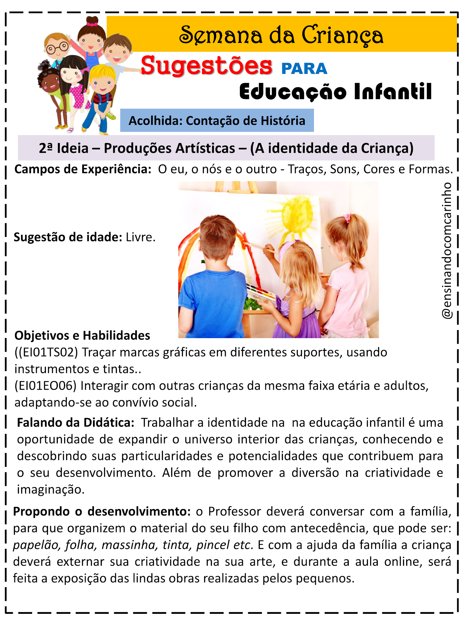 Planejamento de Sondagem Educ Infantil  Educação infantil, Atividades  gráficas, Planos de aula para ensino fundamental