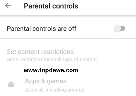 cara proteksi konten dewasa di google play store