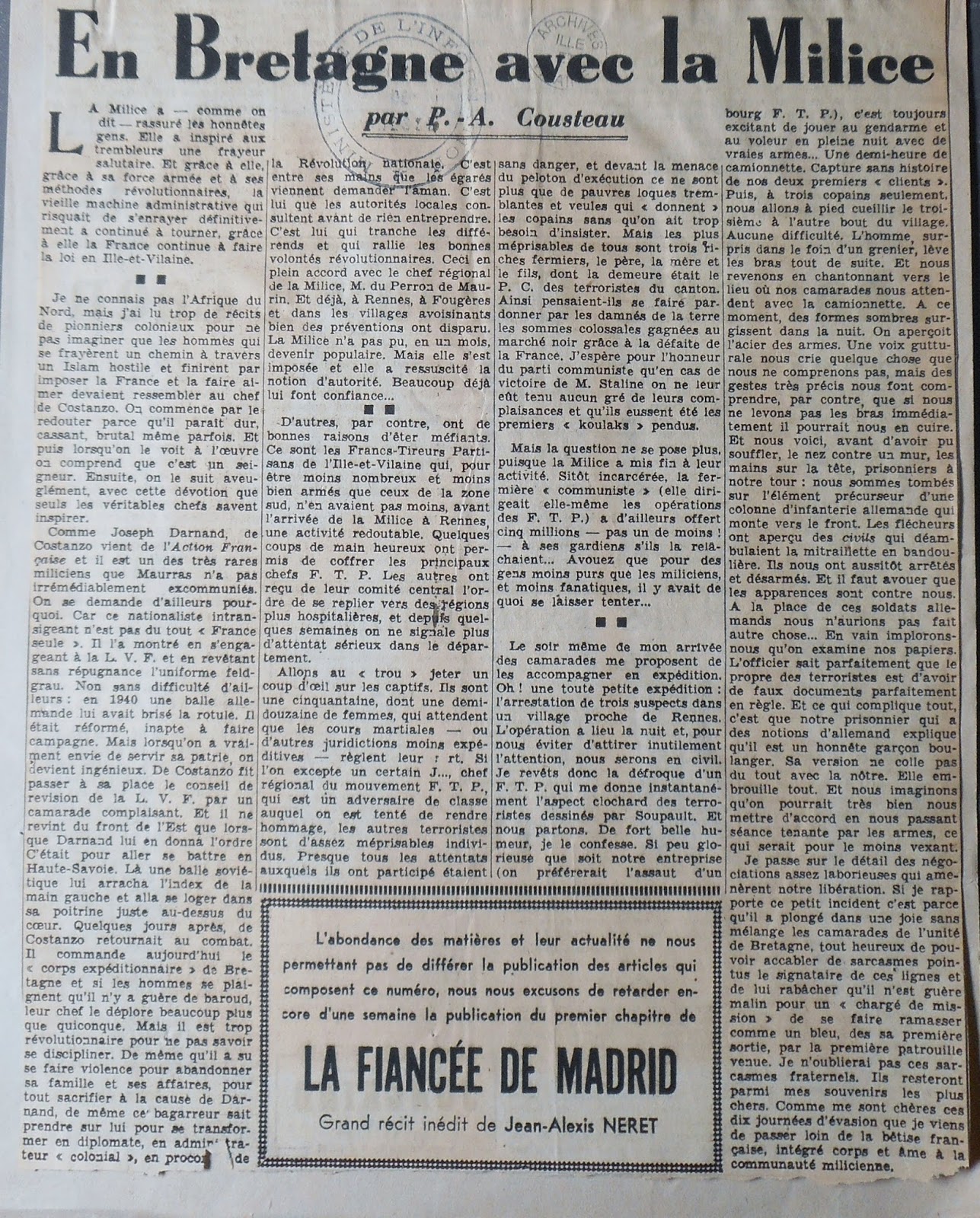 Kristian Hamon le blog PierreAntoine Cousteau en reportage avec la