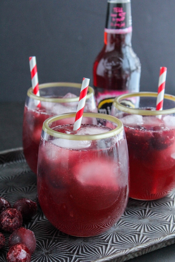 Black Cherry Lemonade Cocktail