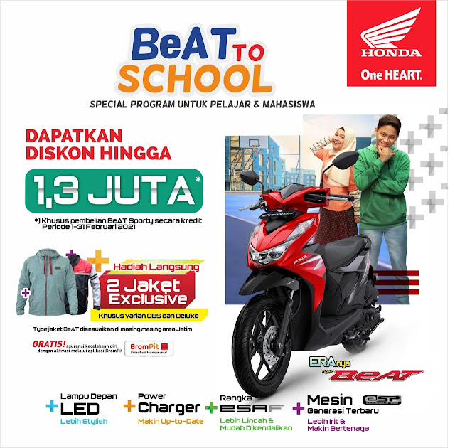 diskon honda beat