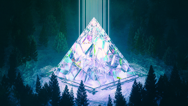 fantasy pyramid desktop wallpaper hd download free