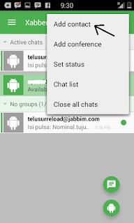 Cara Transaksi Pulsa Menggunakan JABBER Xmpp 4