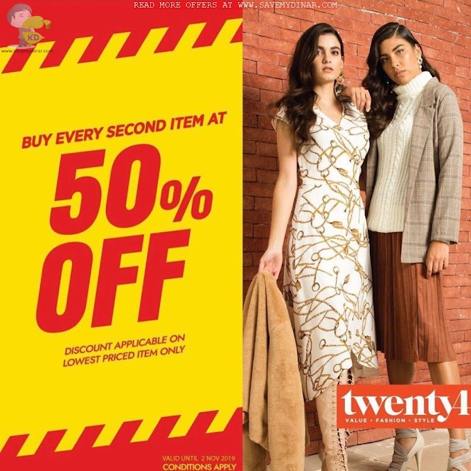 Twenty4 Fashion Kuwait - 50% OFF on 2nd Item