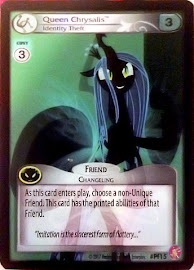My Little Pony Queen Chrysalis, Identity Theft Absolute Discord CCG Card