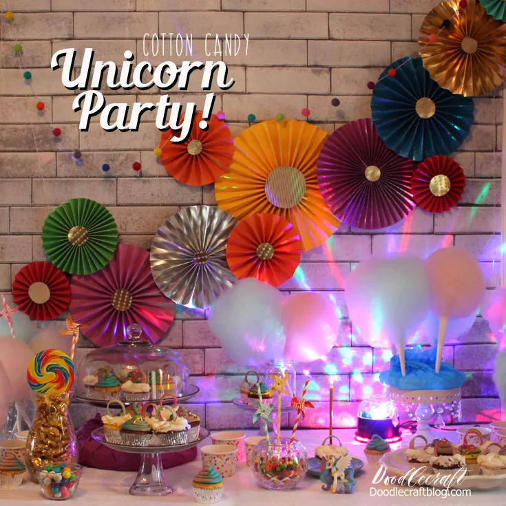 Me Creatif Decorations Unicorn Birthday Party Supplies Set Serves 16