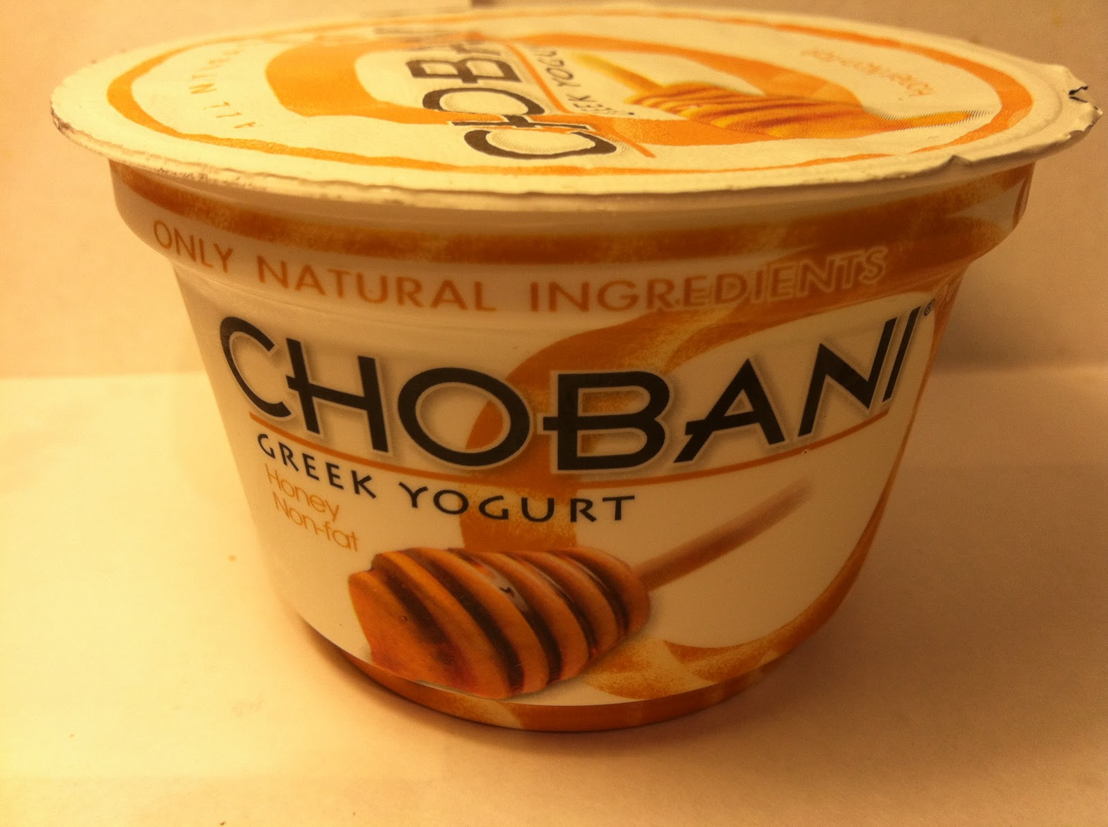 Crazy Food Dude Review Chobani Honey 0 Greek Yogurt