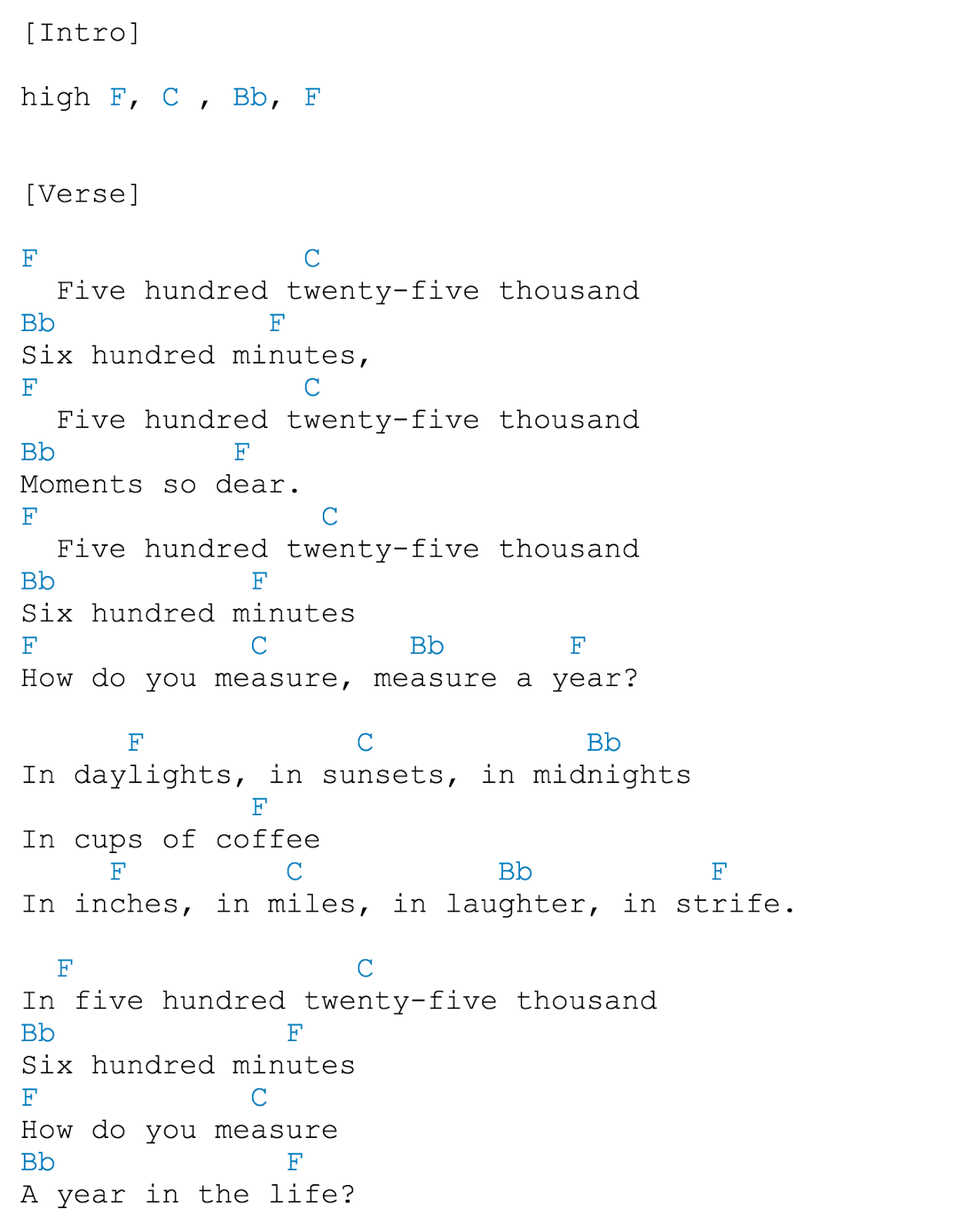 Seasons of love lyrics hetyapt