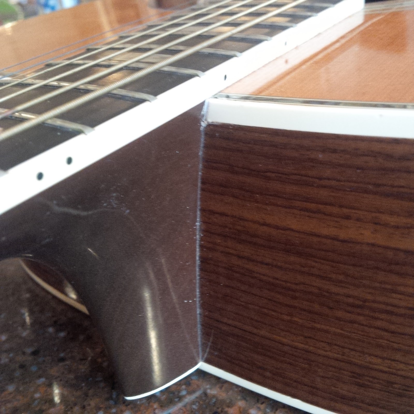 JW Guitarworks Martin Acoustic D41 Binding Repair