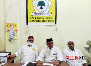 Dituding Gelapkan Uang, Ketua Partai Golkar Aceh Timur Panggil Teuku Okta Februari 26, 2021