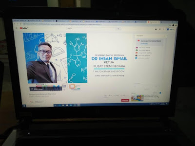 250 Peserta Ikuti Webinar Sembang Santai STEM Bersama Dr Ihsan