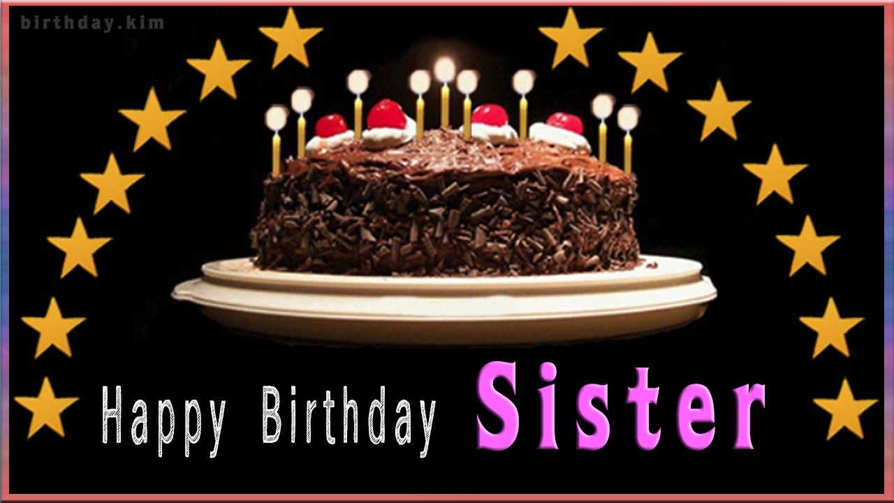 Happy Birthday Sister Cake