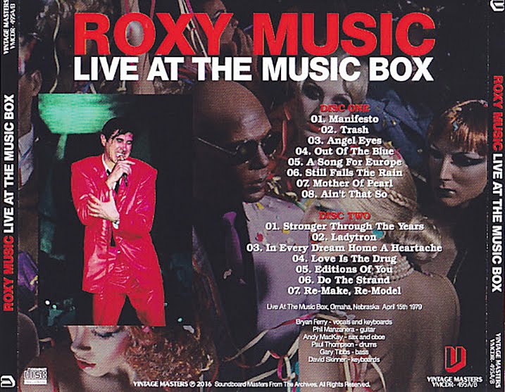 T.U.B.E. Roxy Music 19790415 Omaha, NE (FM/FLAC)
