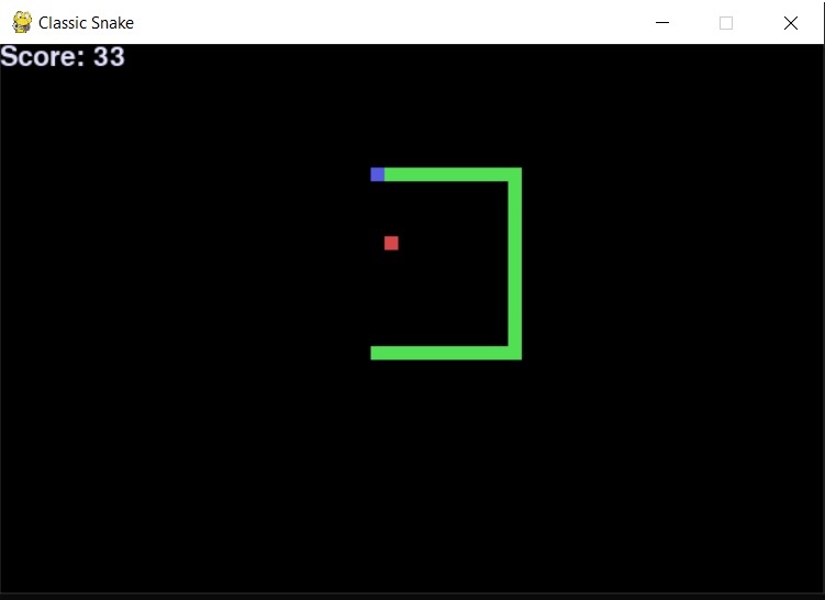Snake Game using Python with source code - Projects with Python