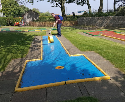Terry's Traditional Crazy Golf course in Cleethorpes, Lincolnshire. The 483rd course played on our adventures