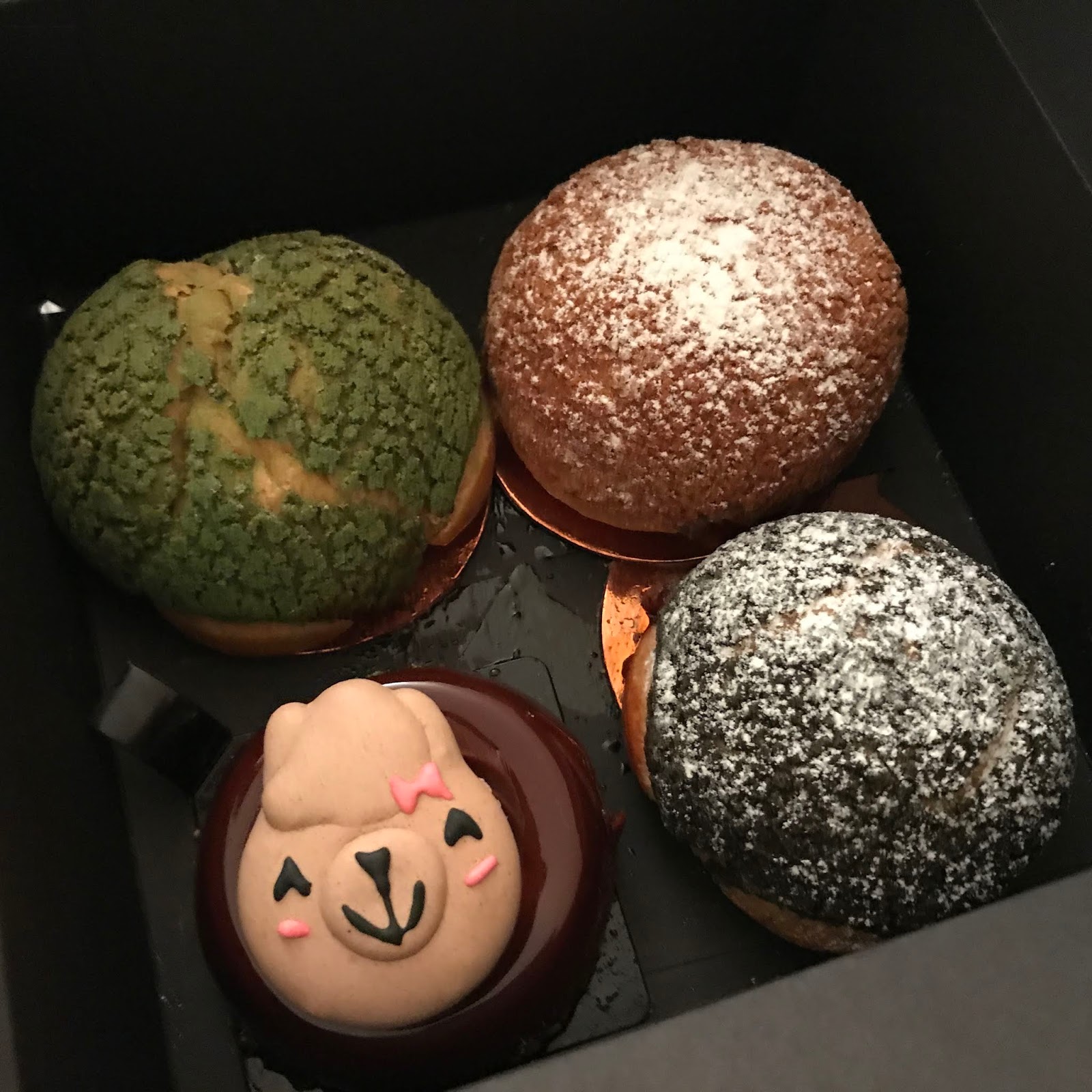[NYC Midtown West] Bibble and Sip Cream Puffs and Alpaca Tart