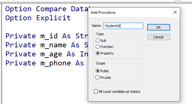 Access module examples picture