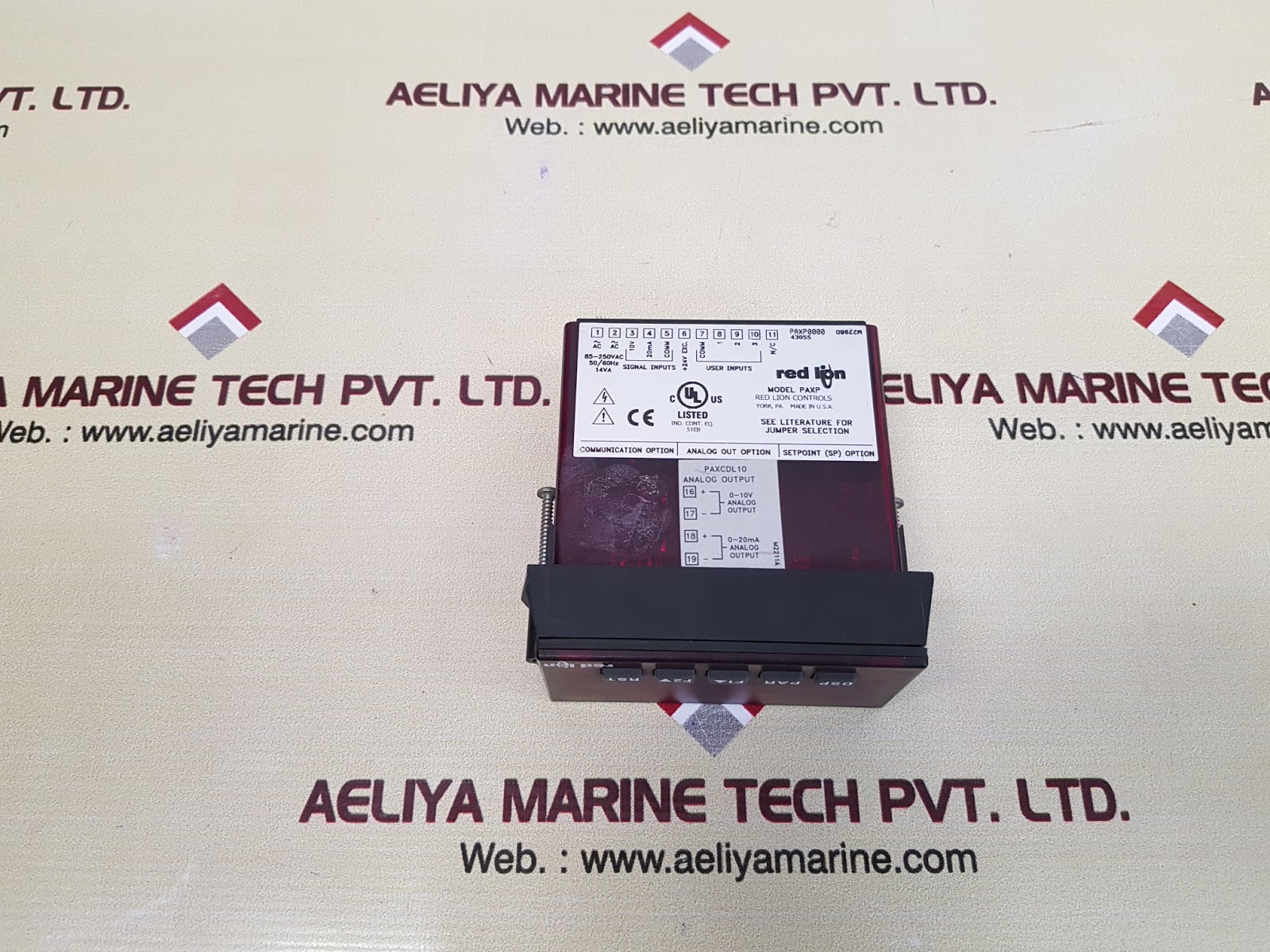 RED LION PAXP PROCESS INPUT DIGITAL PANEL METER PAXP0000 Aeliya Marine