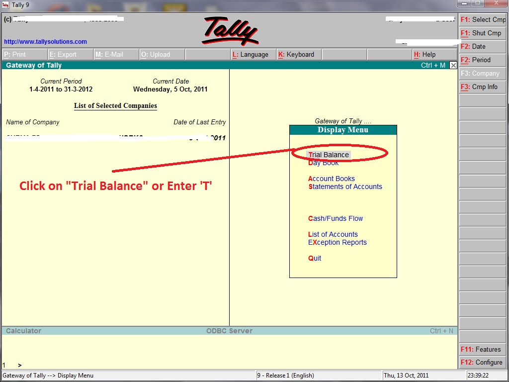 How To View Trial Balance In Tally Accounting Tally Taxation Tutorials how-to-view-trial-balance-in-tally-accounting-tally-taxation-tutorials