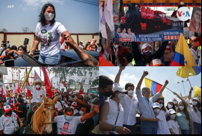 Elecciones en Perú y Ecuador ante un panorama incierto y marcado por COVID-19 / VOA