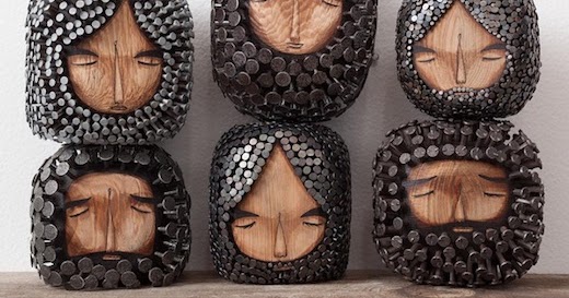 Folk art with a modern twist