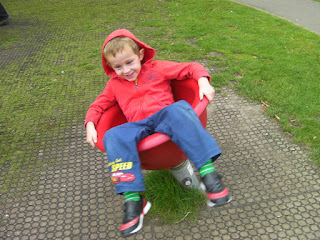 spinning cup seat in playground hotham park bognor regis