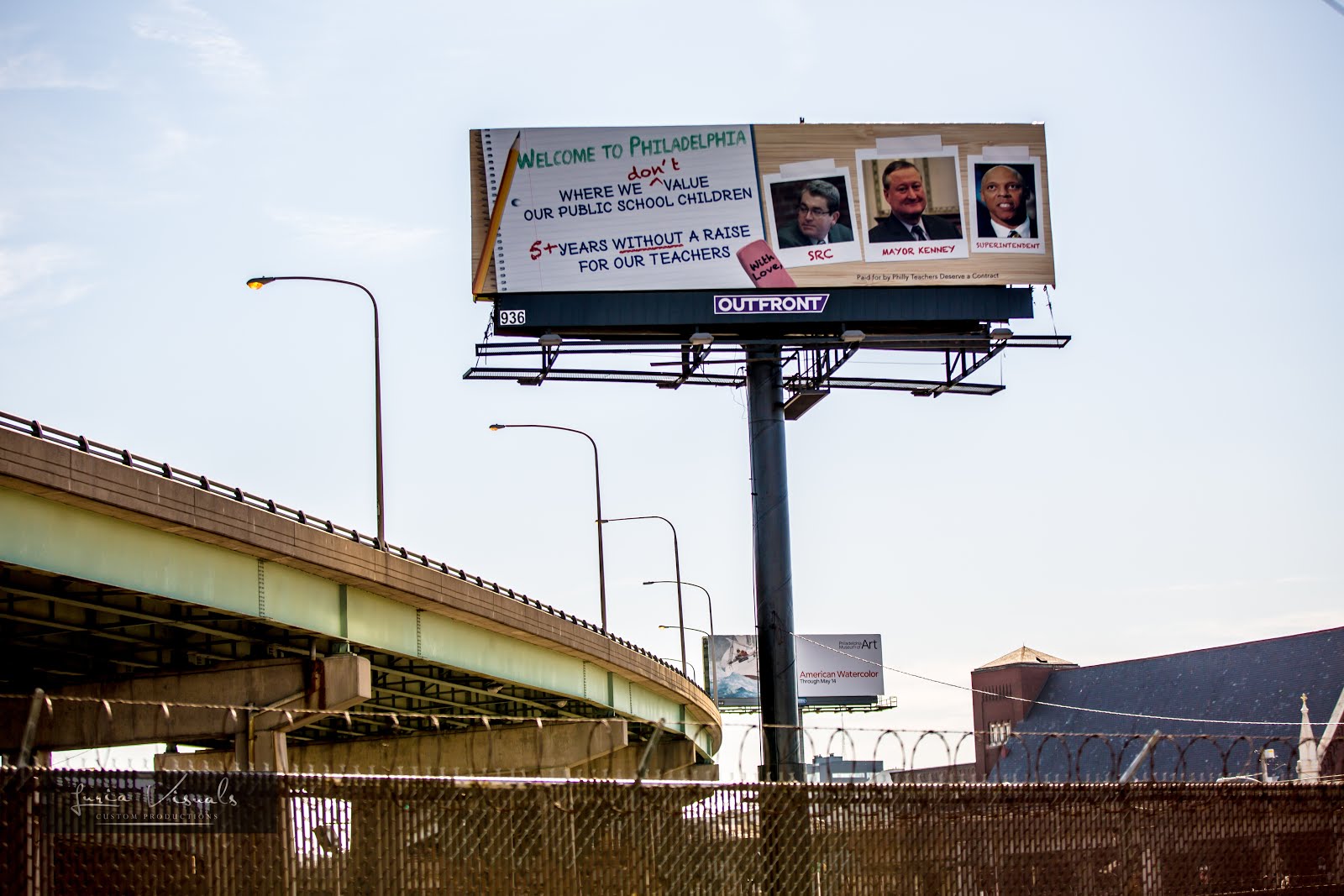 From The Teacher's Desk: Billboard Update: Philly Teachers Deserve a