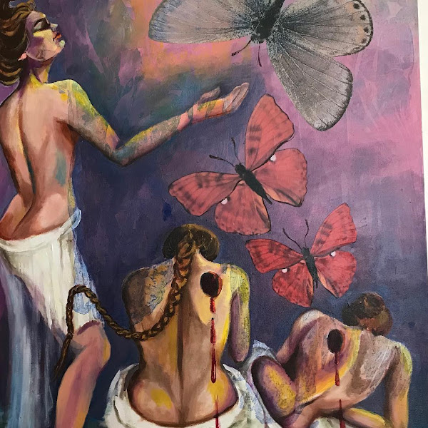 Las Mariposas, 2018. Acrilica sobre tela