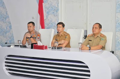 Tingkatkan Kewaspadaan Penyebaran Covid-19, Bupati Trenggalek Gelar Rapat Koordinasi