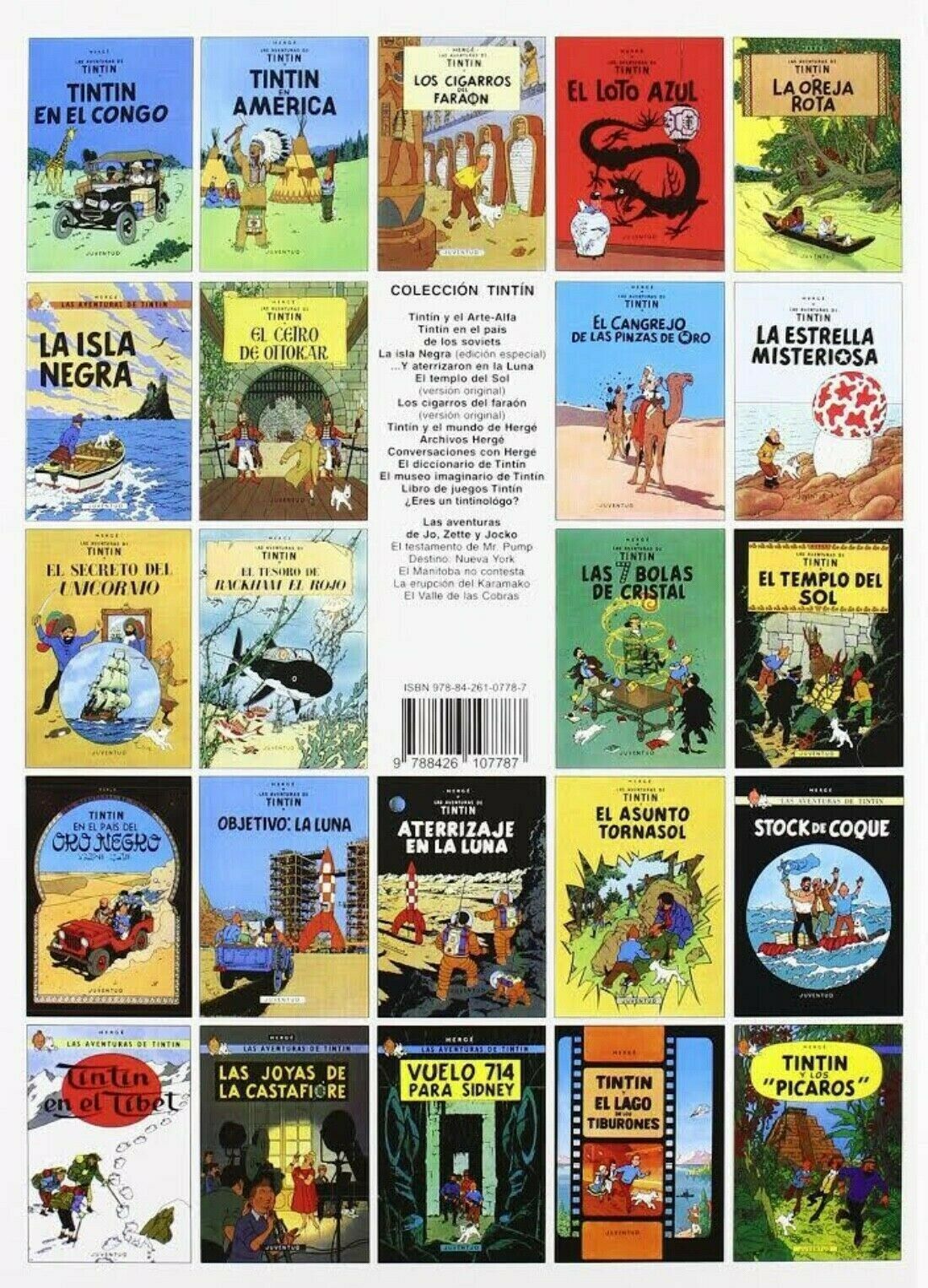 Por fin, colección completa de Tintin