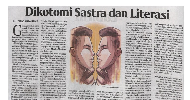 Perpustakaan Balai Bahasa Jawa Tengah MINGGU, 3 NOVEMBER