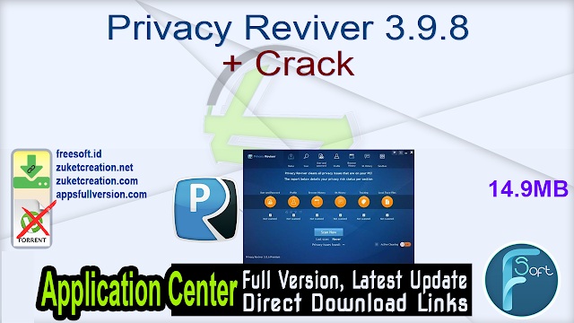 Privacy Reviver 3.9.8 + Crack